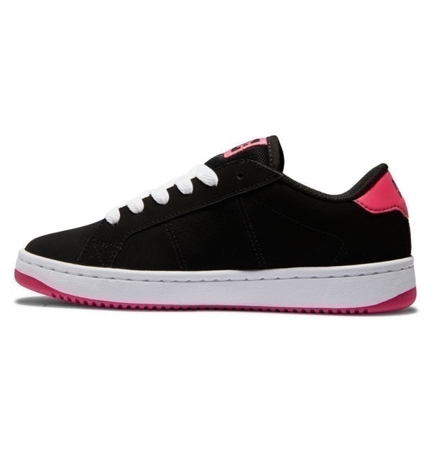 DC Women's Striker Shoes Black/Crazy Pink ADJS100138