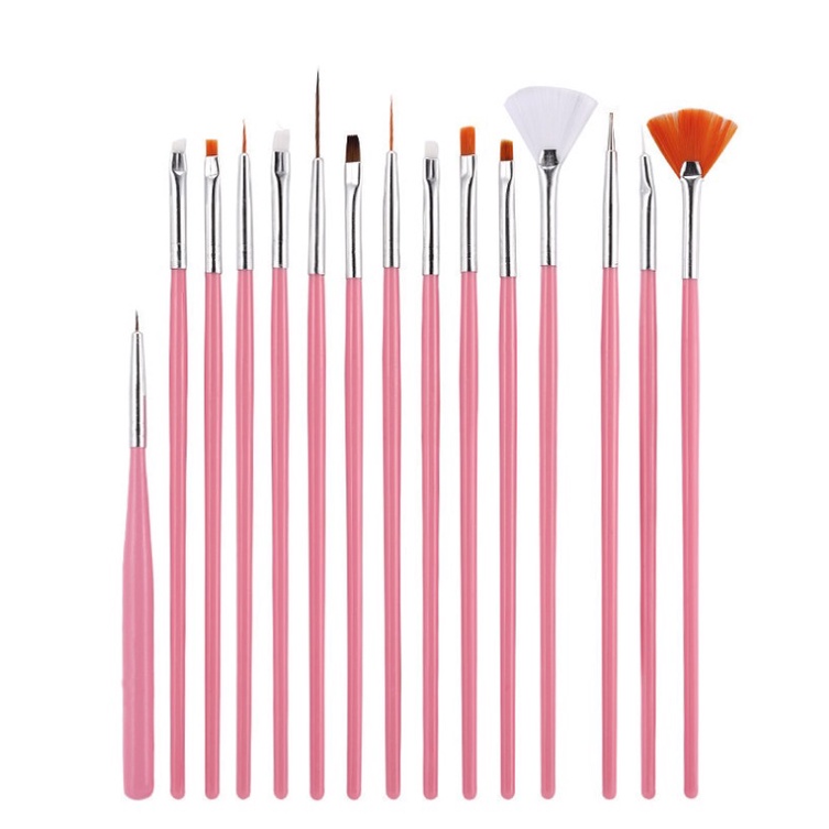  DND Kuas Nail Art 15 in 1