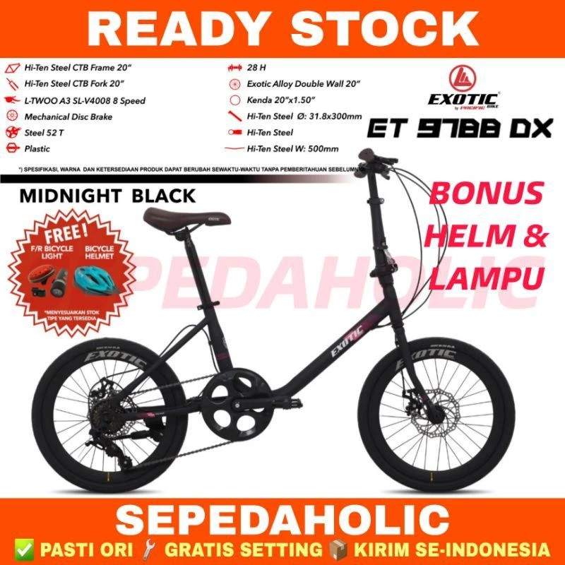 Roda Pasifik Mandiri Exotic Sepeda Minion 20 Inch 9788 DX