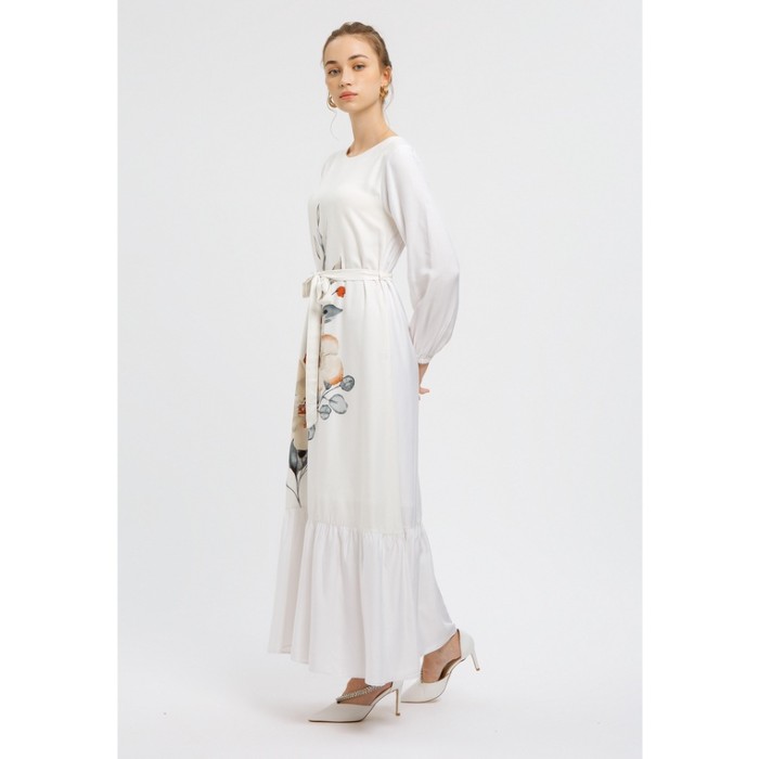 Gistex Group Minimal Gamis Greysia Gray Violet