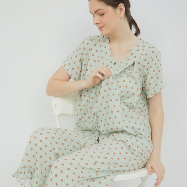 Nyonya Nursing Wear Reta Baju Ibu Hamil Dan Menyusui