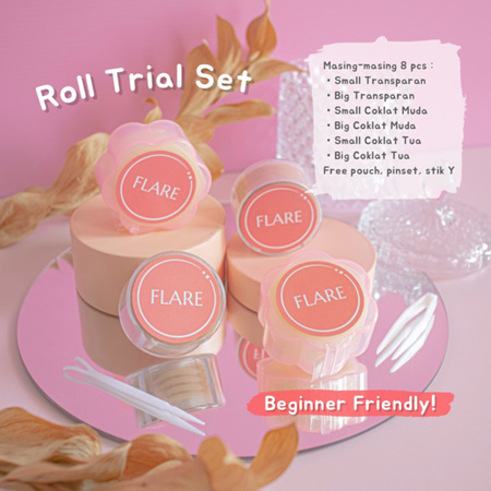  FLARE.EYELID ROLL Invisible Eyelid Tape Veil