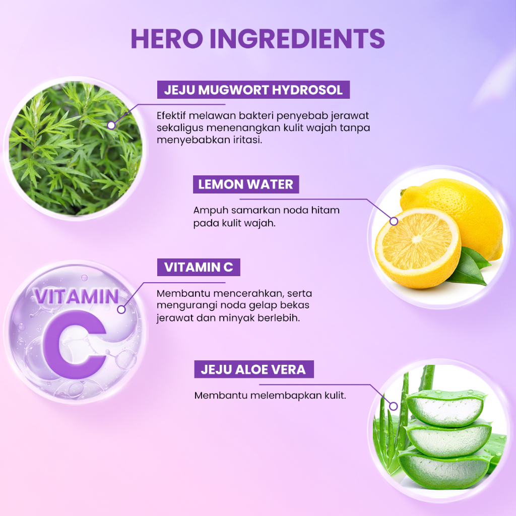 Opto Lingkar Sejahtera Scarlett Whitening Acne Facial Wash