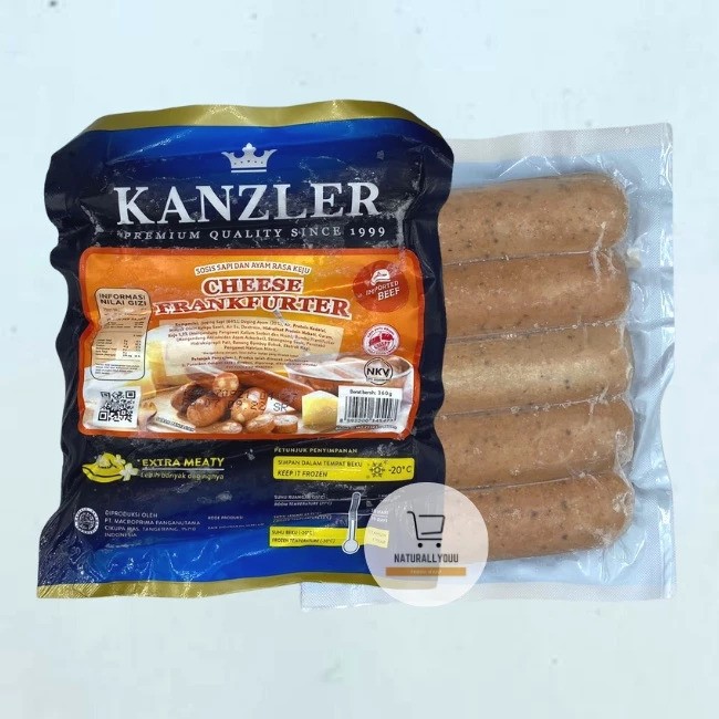 Macroprima Panganutama Kanzler Cheese Frankfurter