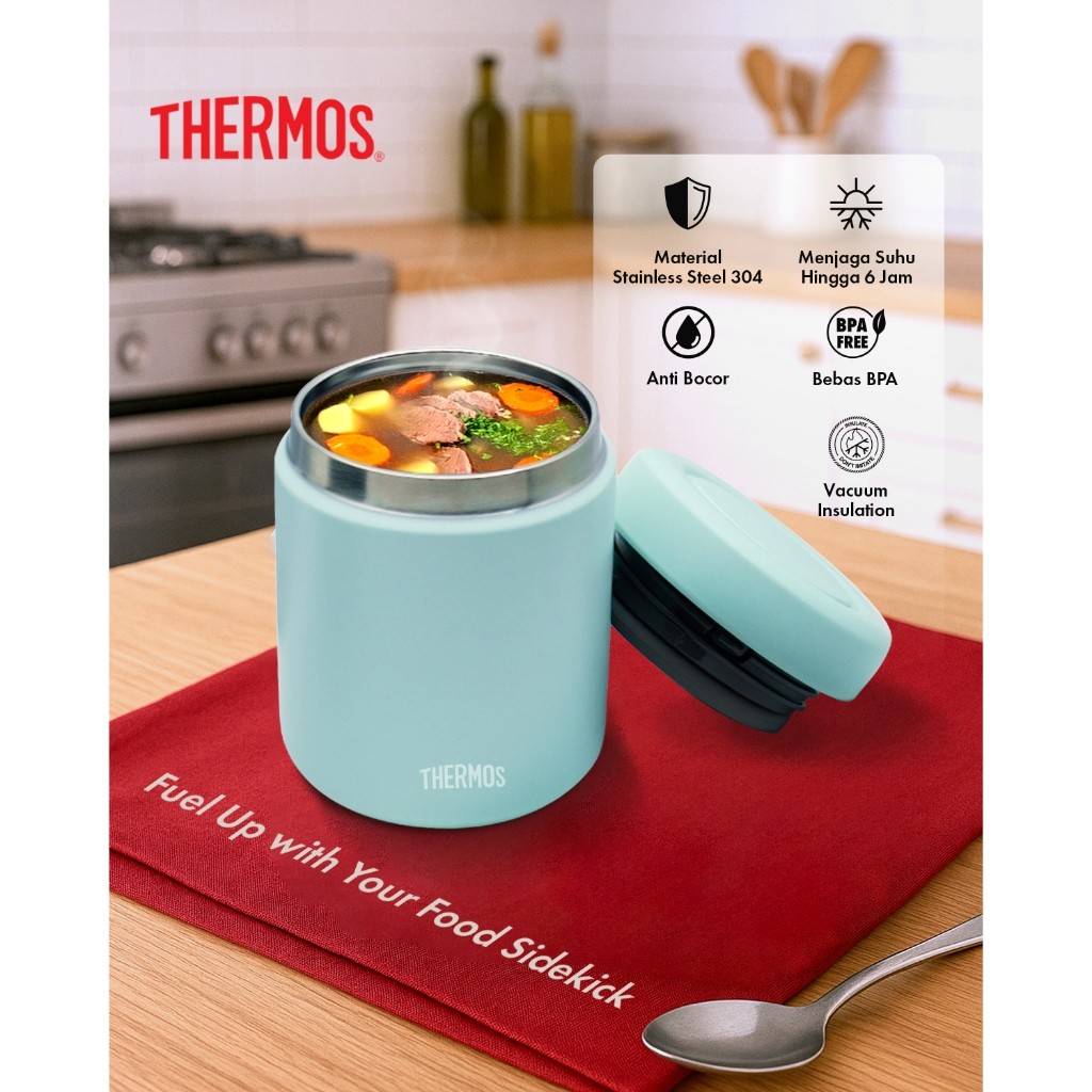 Thermos Indonesia Thermos Vacuum Insulated Food Jar JBR-401