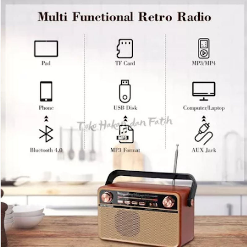 Fleco Radio Digital Portable 5