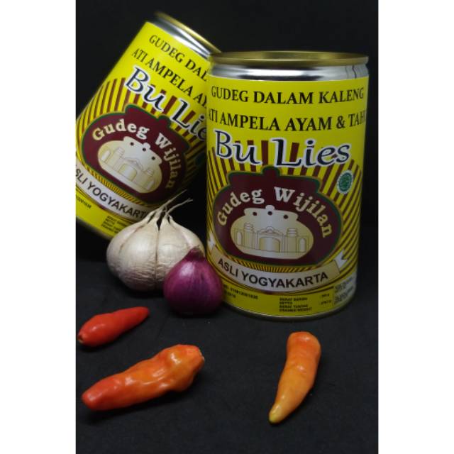 Gudeg Kaleng Ati Ampela Tahu