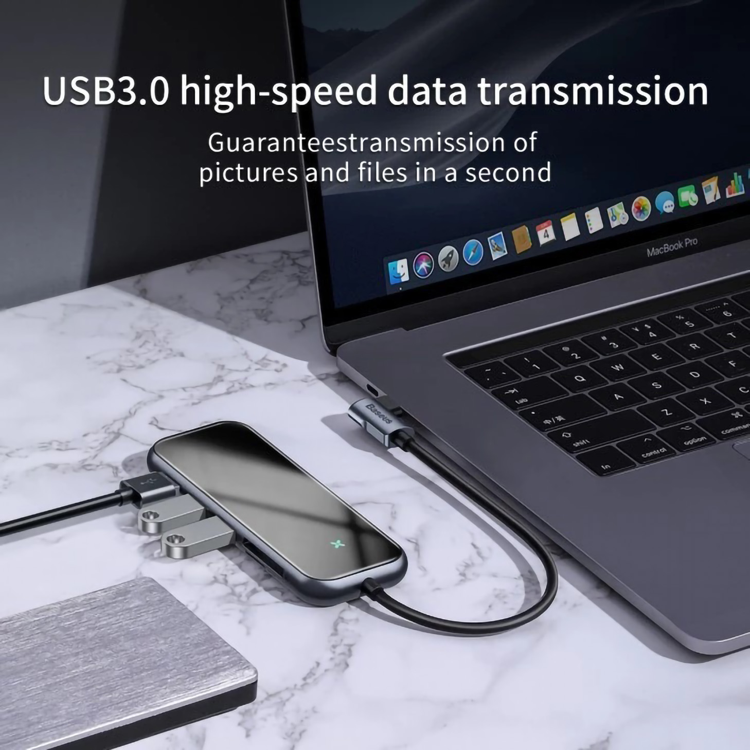 Baseus Multi-functional HUB Type-C 2