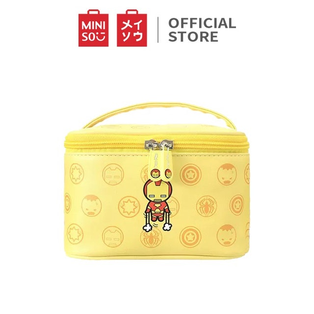 MINISO Pouch MARVEL Beauty Pak Ironman Spiderman Avengers