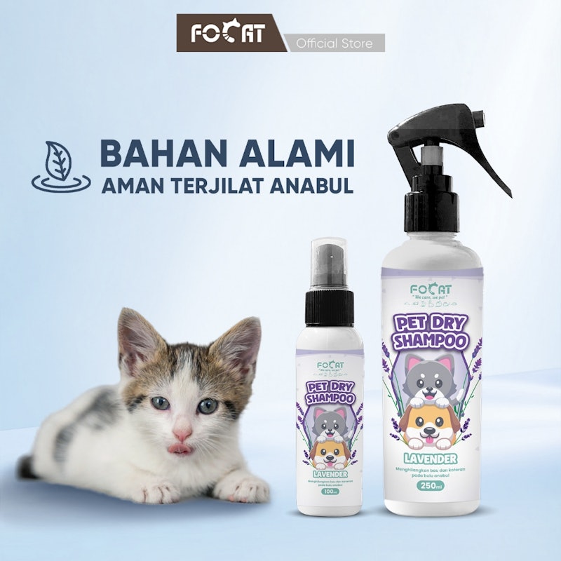 Focat Pet Dry Shampoo Baby Powder 3