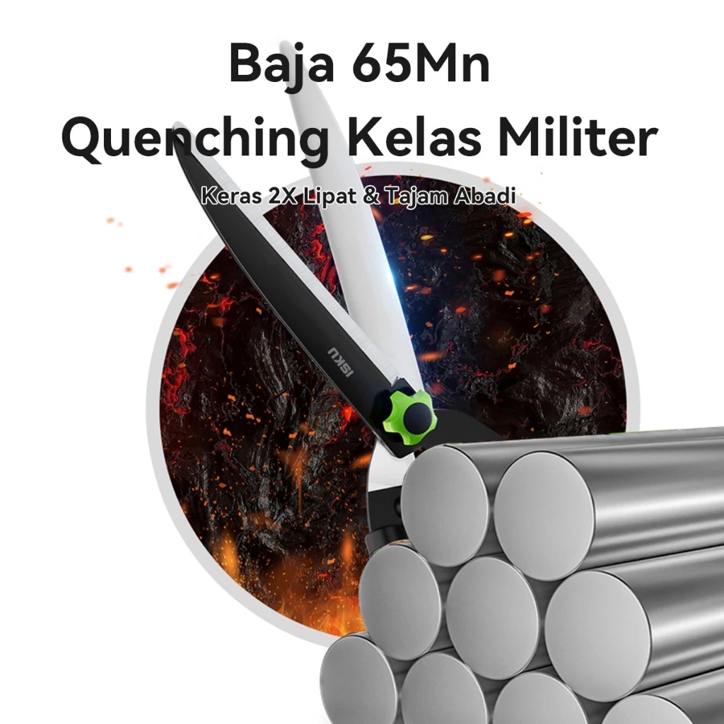 Isku Teknologi Indonesia ISKU Gunting Rumput Teleskopik