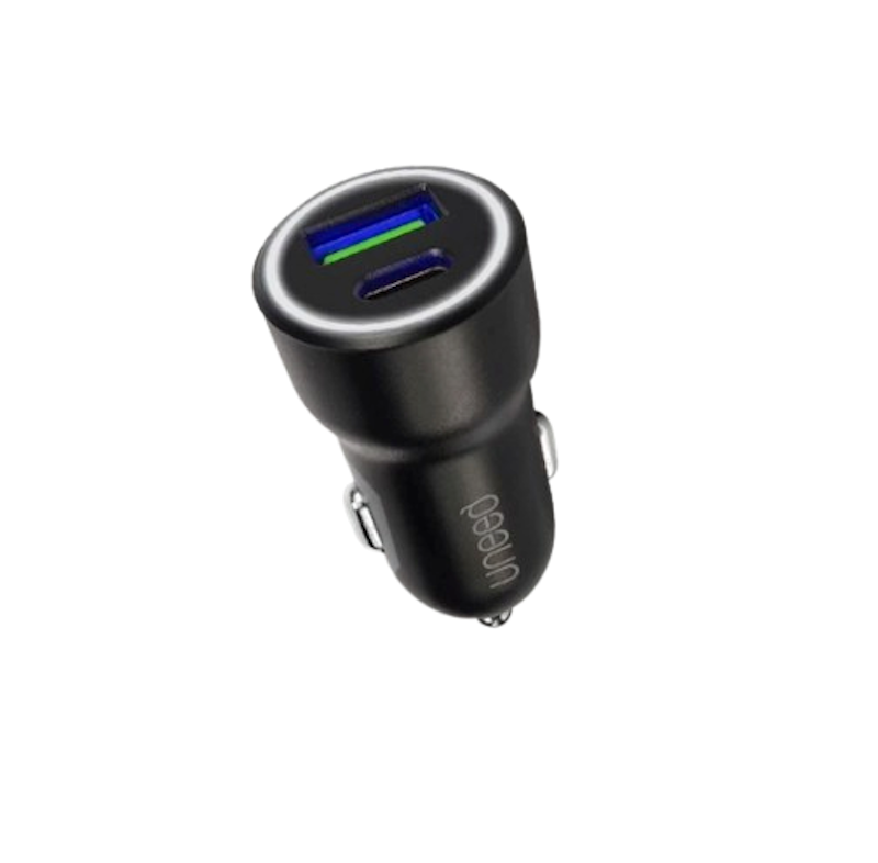 Uneed Dual Port Car Charger 20W UCC404