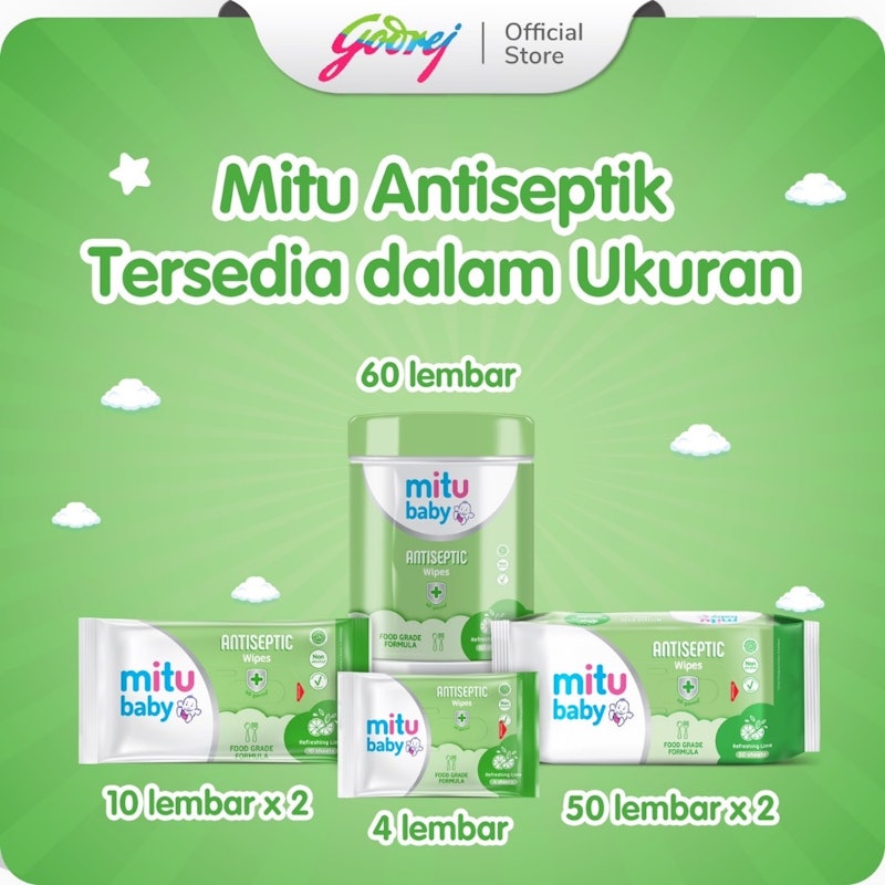 Mitu Baby Antiseptic Wipes 5
