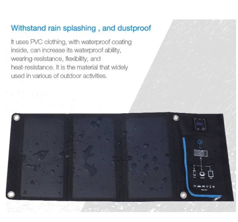 Xionel Portable Solar Panel 28 watt 4