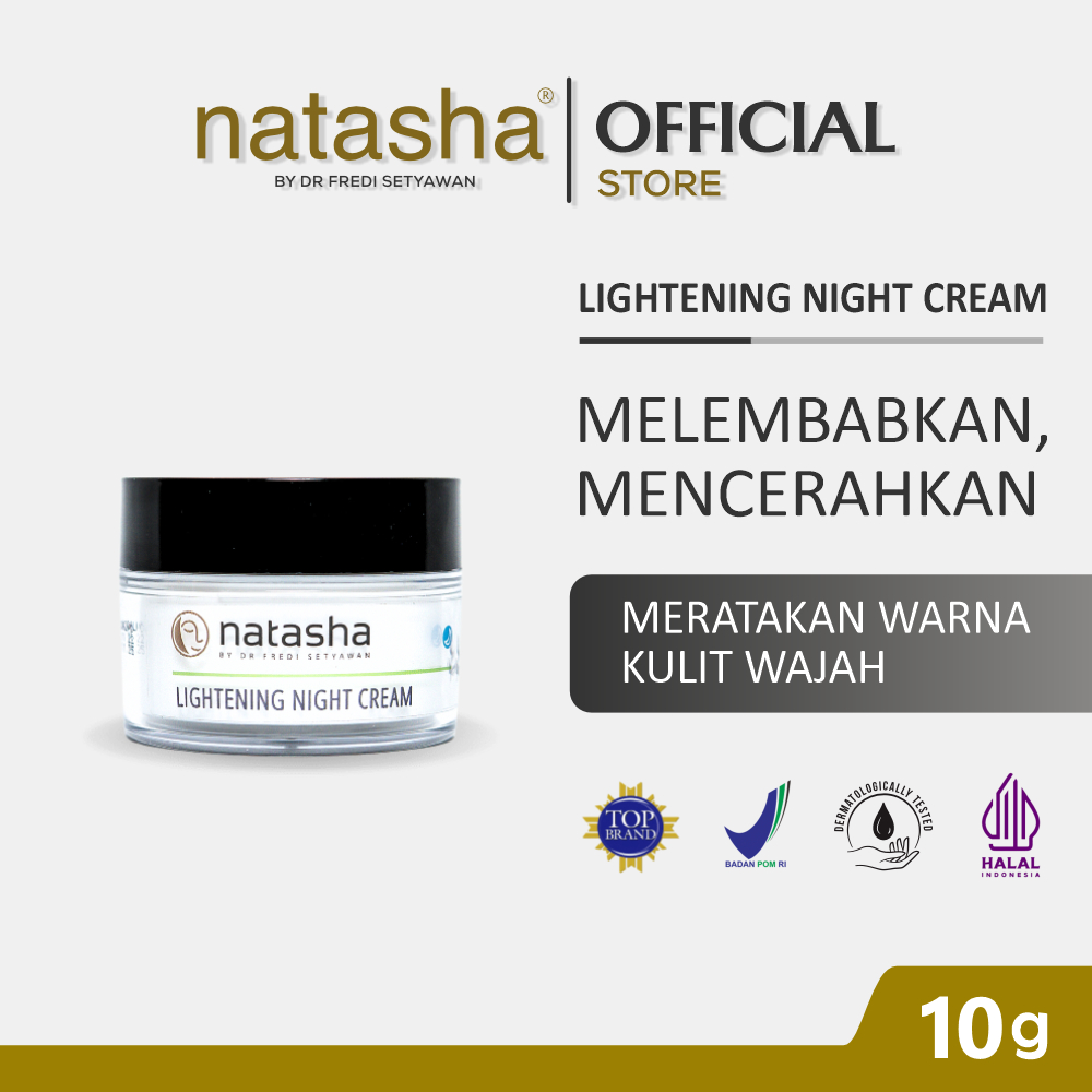 Dion Farma Abadi Natasha Lightening Night Cream