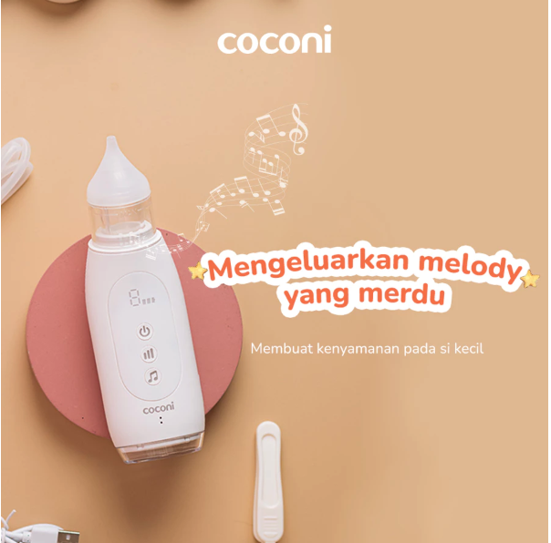 Kenson Multibrand Globalindo COCONI Baby Nasal Aspirator