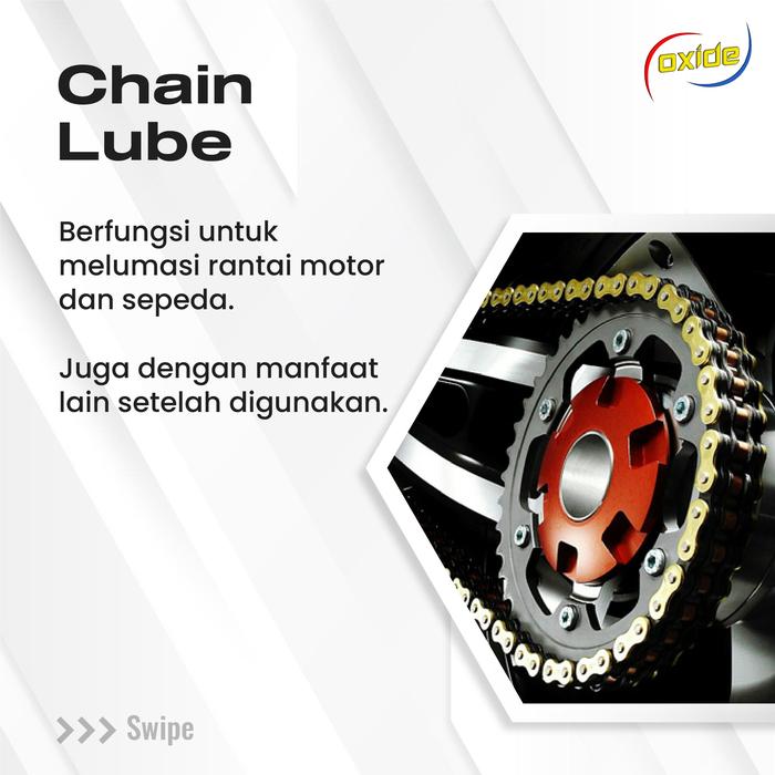 Oxide Push Boundaries Oxide Chain Lube