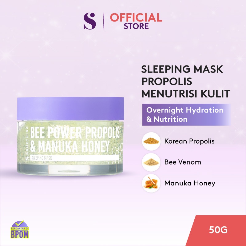 Somethinc BEE POWER Propolis & Manuka Honey Sleeping Mask