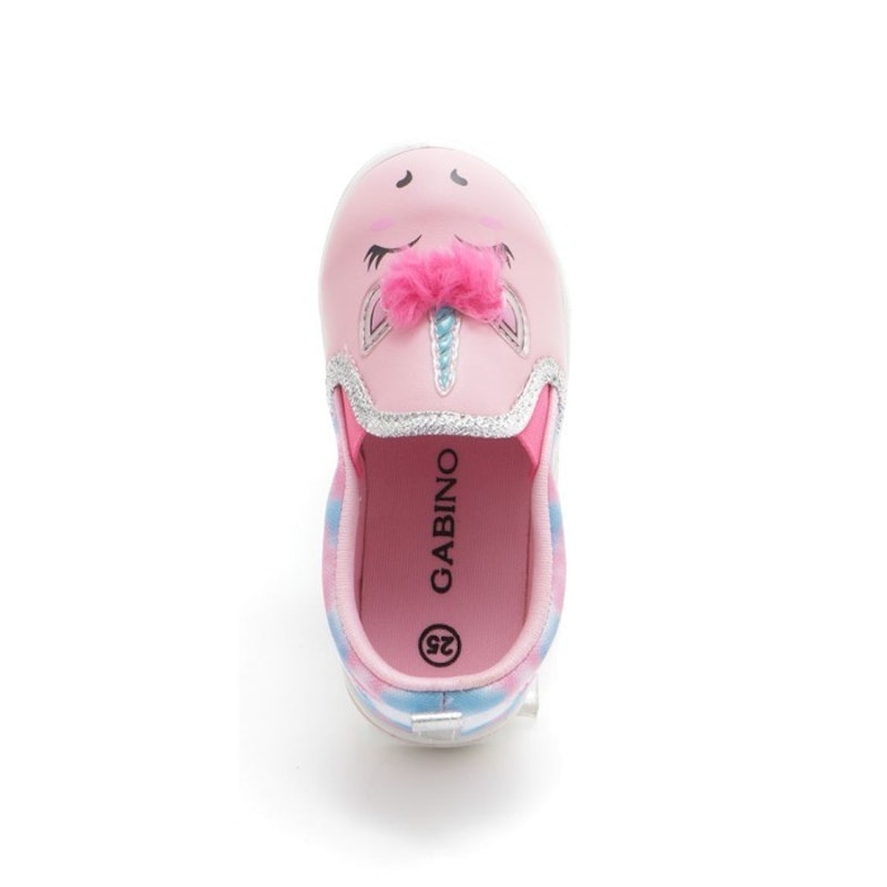 Gabino Sepatu Slip On Casual Adara Pink 3