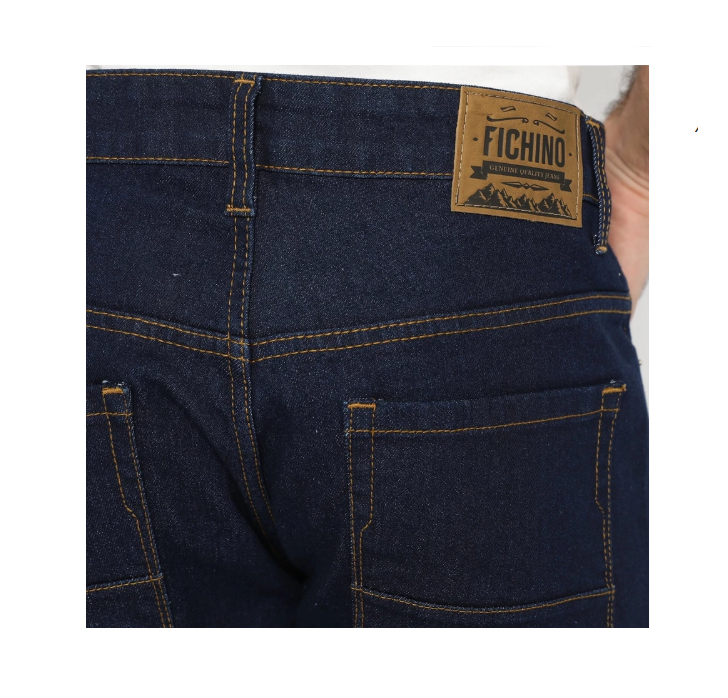 Fichino Apparel Fichino Short Denim Oskar Dallas Series Dark Blue  04