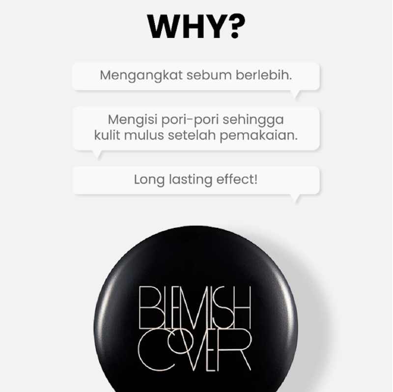 Hanskin Blemish Cover Blur Pact Light 4