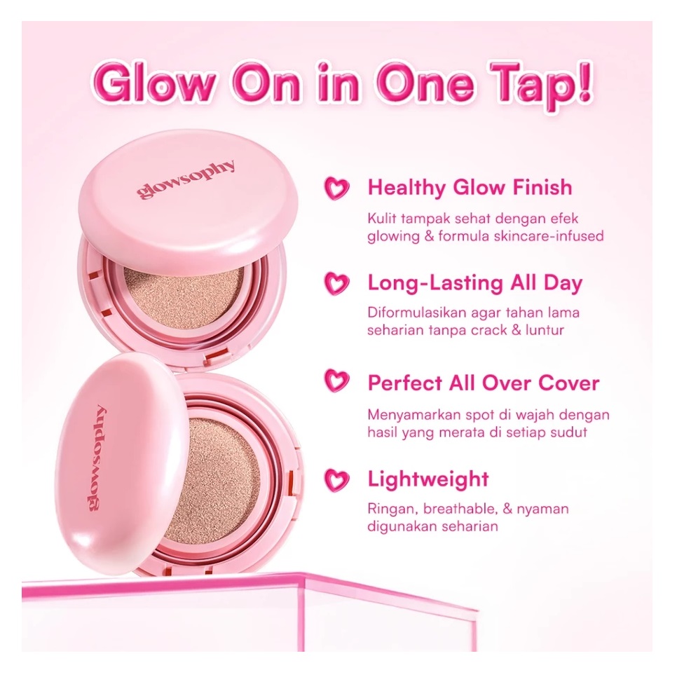  Glowsophy Cover Glow Serum Cushion Oak