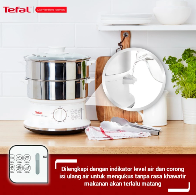 Tefal Food Steamer Stainless 6L 2