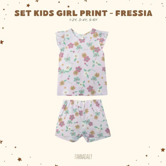 Bohopanna Pannadaily Set Kids Girl Print 4