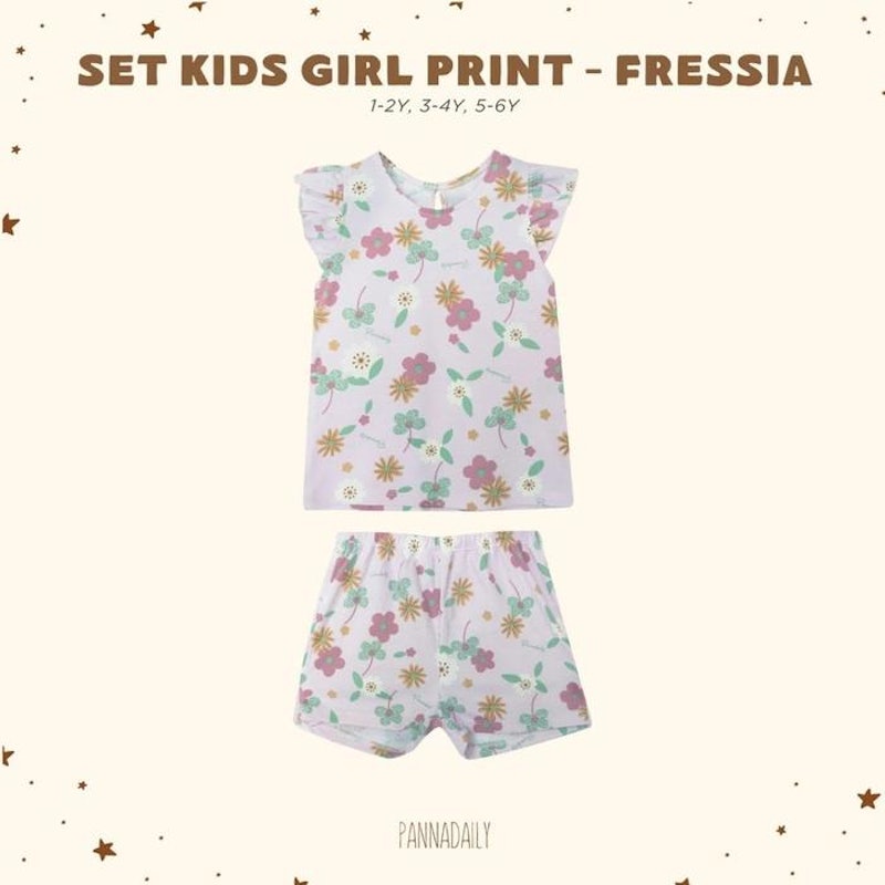 Bohopanna Pannadaily Set Kids Girl Print 4
