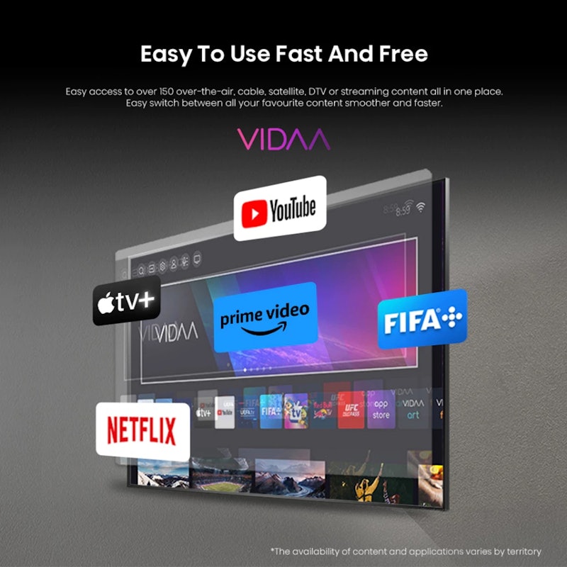 Hisense Vidaa Smart Digital TV 32″ 2