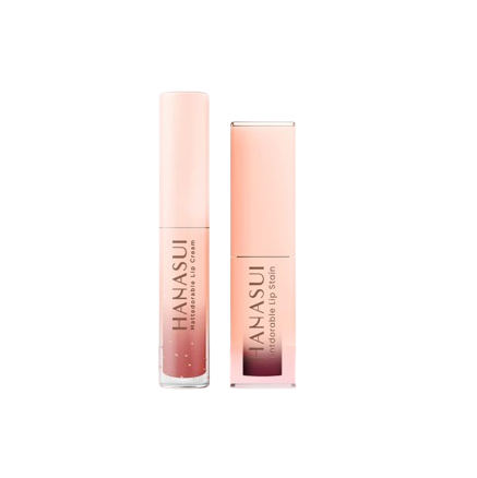 Hanasui ｜ Best Ombre Lipcream + Liptint 16 Glame & 05 Coral