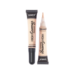 SANIYE High Coverage Liquid Concealer Warm Ivory