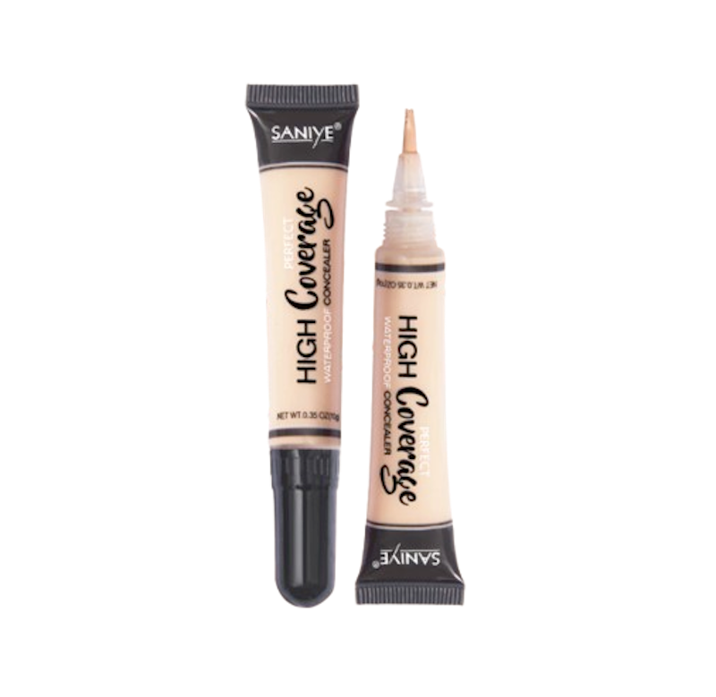 SANIYE High Coverage Liquid Concealer Warm Ivory 1