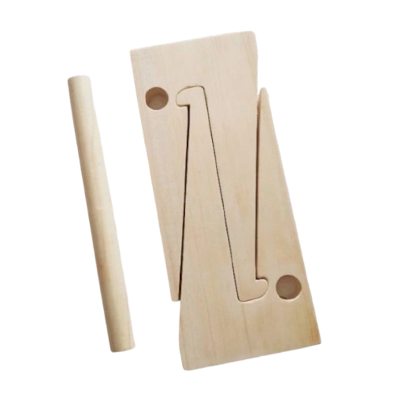 Stand Laptop Stik Kayu 1