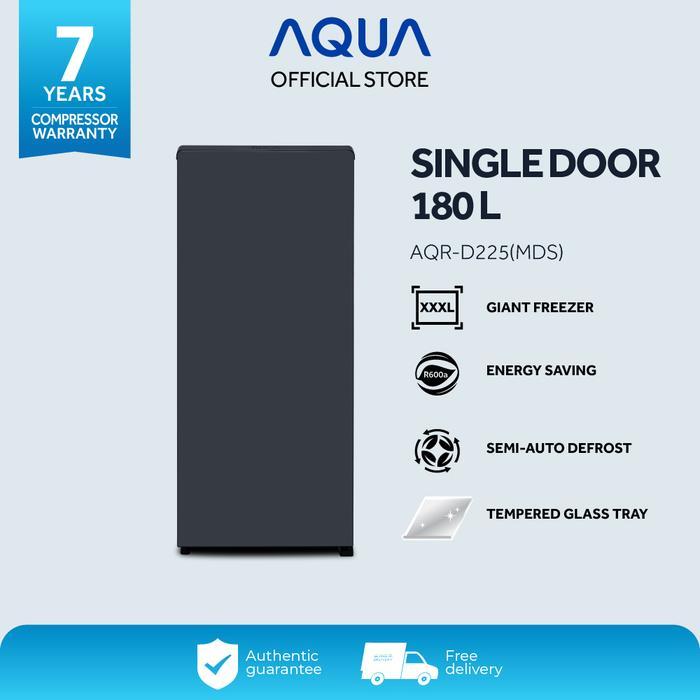 AQUA Japan AQUA Kulkas 1 Pintu  AQR-D225 (MDS)