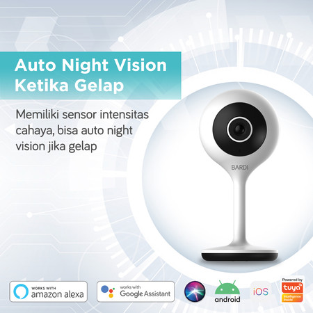 BARDI Solusi Otomasi BARDI BARDI Smart IP Camera Indoor Static