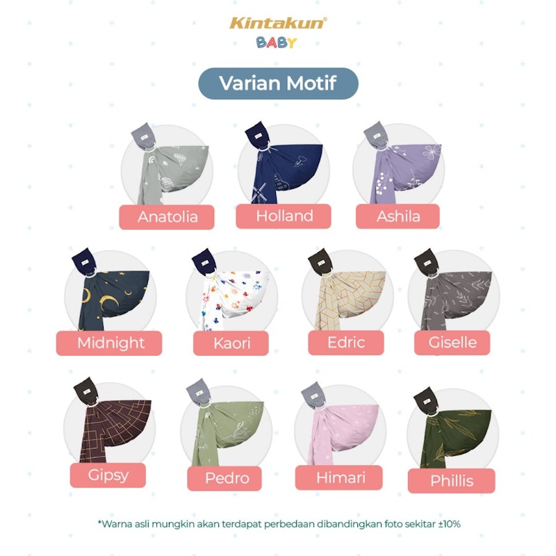 Kintakun Baby Ring Sling 184 x 74 5