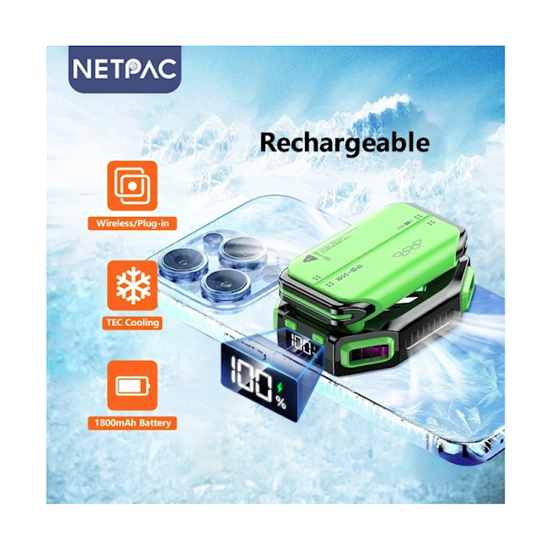NetPac Fancooler Magnetic Rechargeable X111