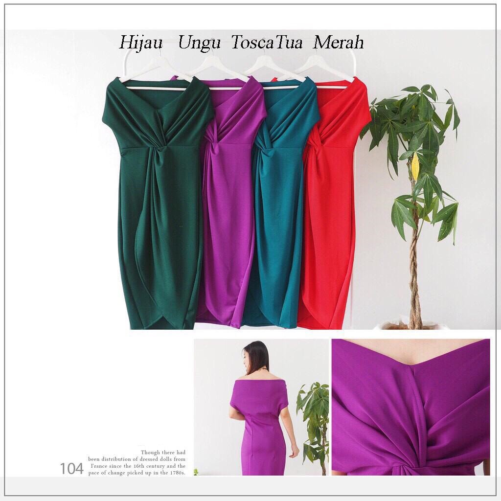  Velvet House Premium Twisted Dress V104