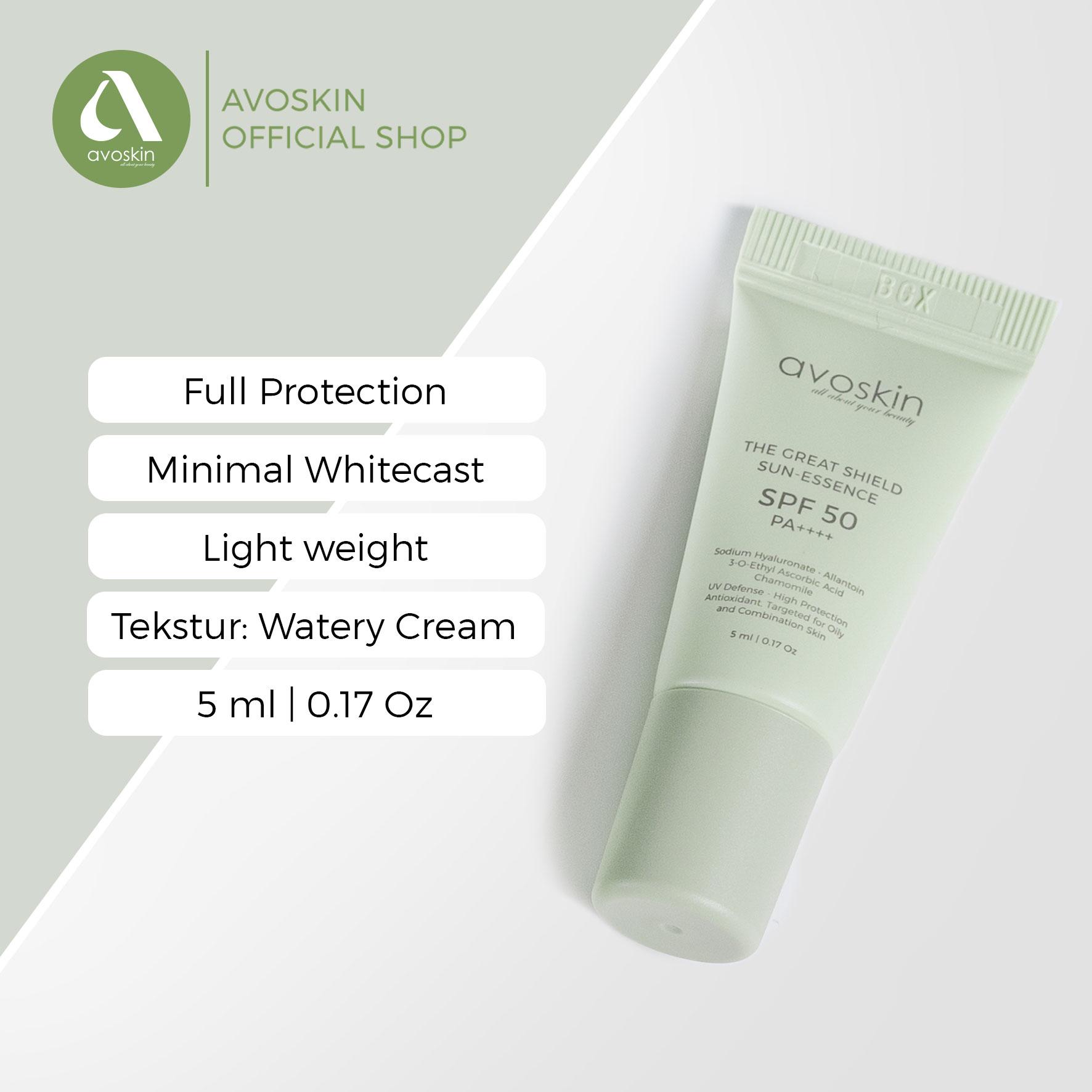 AVO Innovation Technology Avoskin The Great Shield SPF 50 PA++++