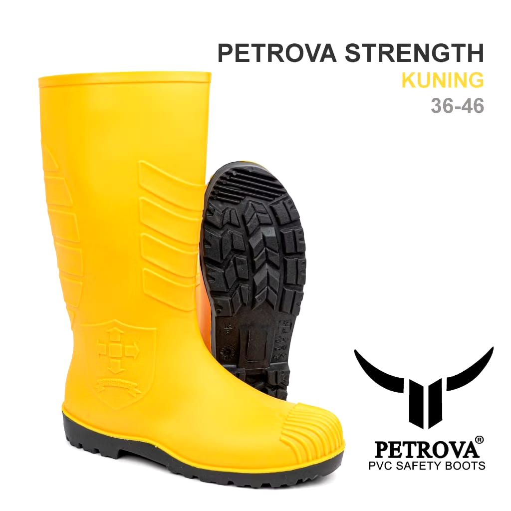 Prima Sakti Internasional PETROVA Strength Sepatu Boots Safety