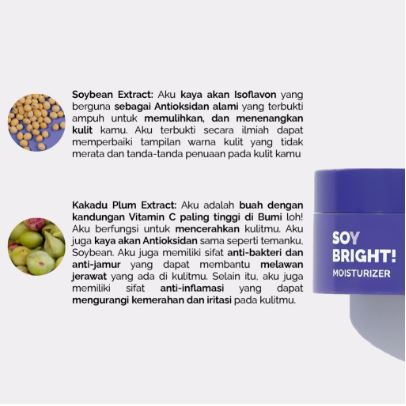 Karya Maharendra Innovation Finally Found You! Soy Bright! Moisturizer