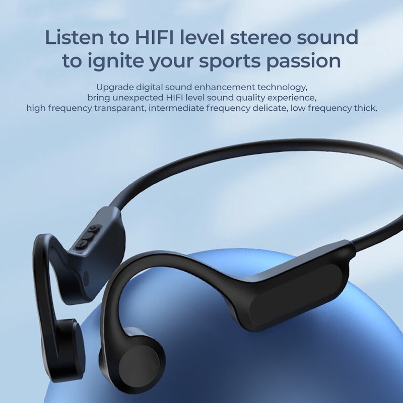 KiiP Wireless Headphone Bluetooth Bone Conduction 4