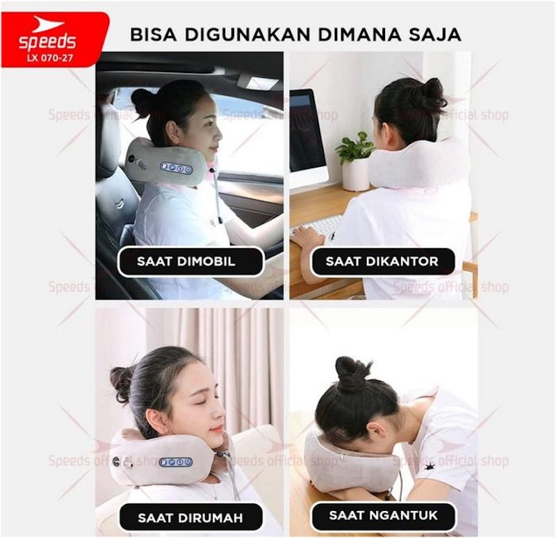 SPEEDS U-Shaped Massage Pillow 4