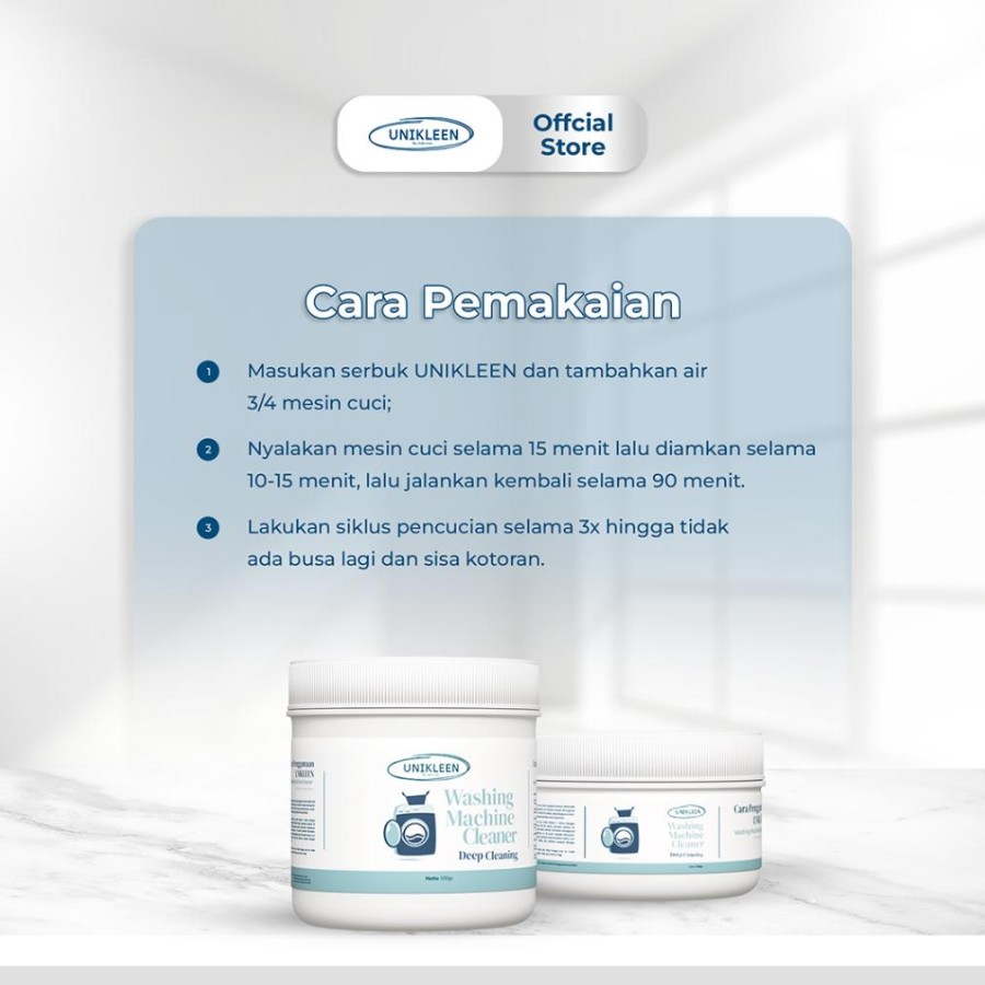 GTZ India UNIKLEEN Washing Machine Cleaner