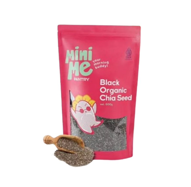 Minime Pantry Black Organic Chia Seed 1
