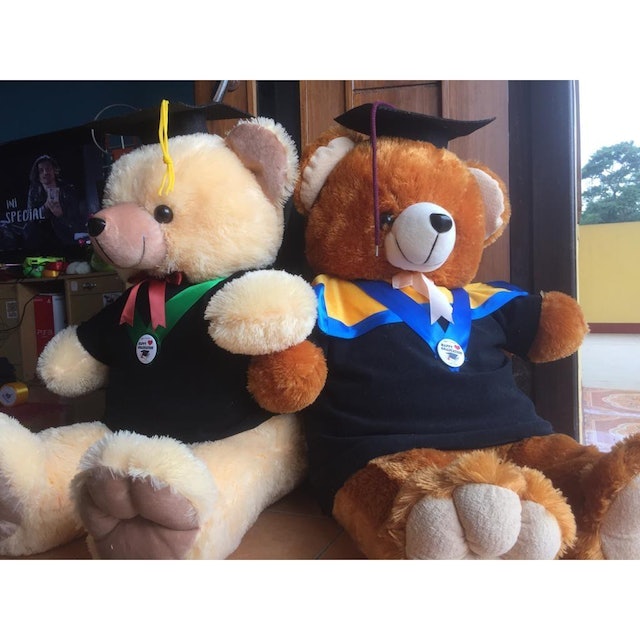 Boneka Wisuda Jumbo - Teddy Bear 3