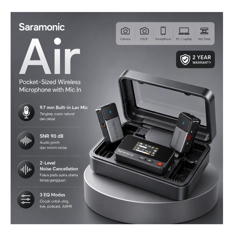 Saramonic Air Wireless Microphone Air-02
