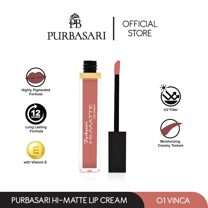 Hi-Matte Lip Cream - 01 Vinca 3