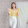 Ladiescloth Casual Crop Top Ruffle 1